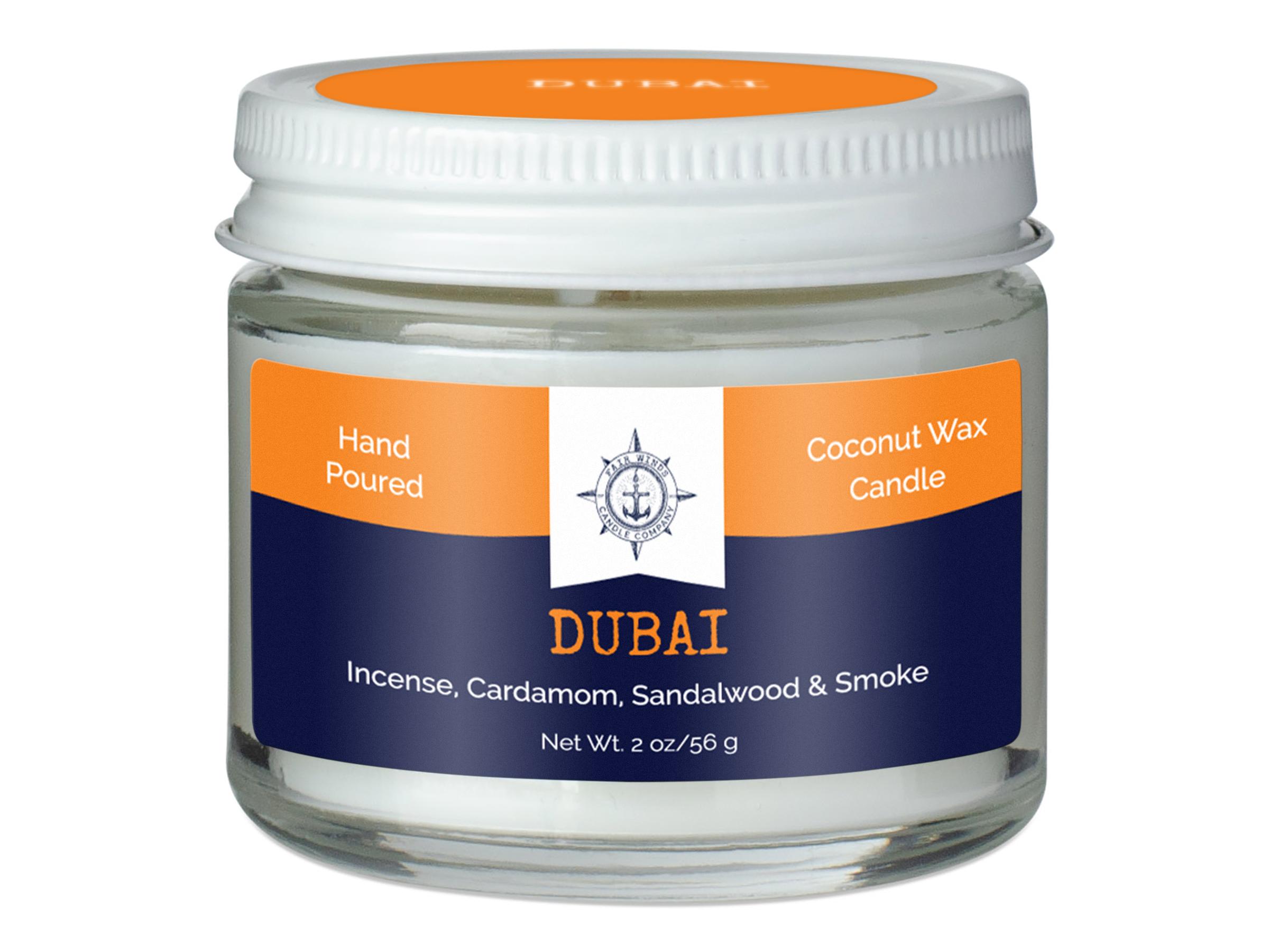 Dubai 2.5 oz. Wax Melts - | Fair Winds Candle Company