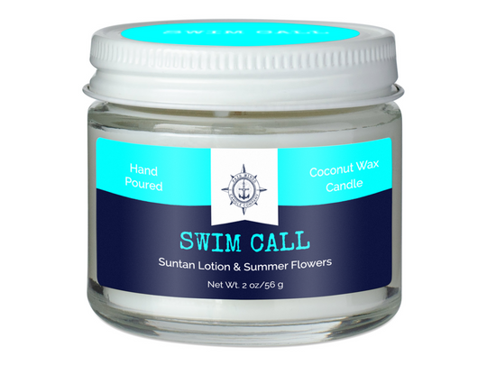 SWIM CALL mini candle